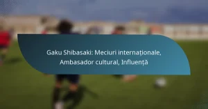 Gaku Shibasaki: Meciuri internaționale, Ambasador cultural, Influență