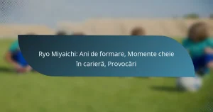 Ryo Miyaichi: Ani de formare, Momente cheie în carieră, Provocări